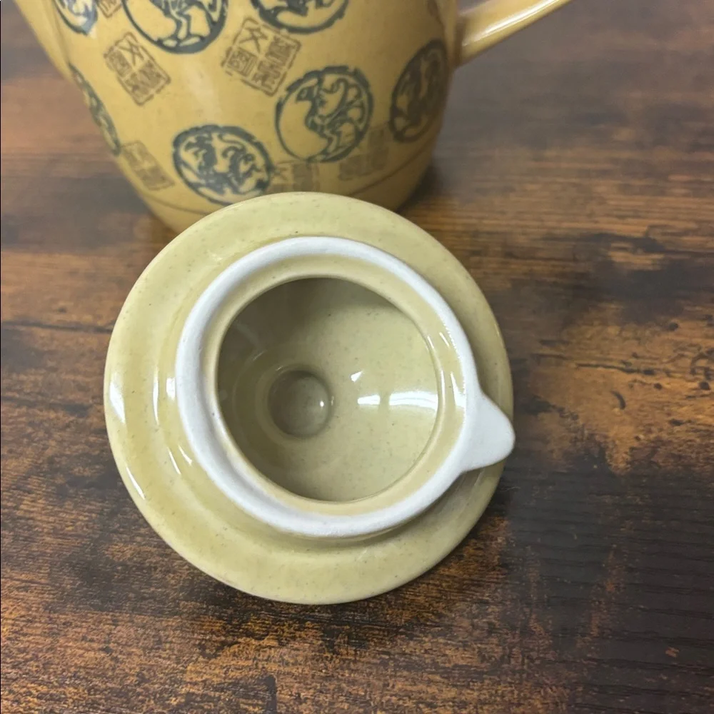 Pier 1 Asian Porcelain Teapot Set